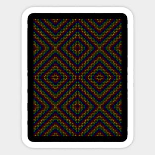 Rainbow Pattern 2 Sticker